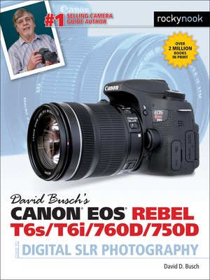 cover image of David Busch's Canon EOS Rebel T6s/T6i/760D/750D Guide to Digital SLR Photography
